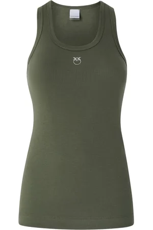 Pinko Camiseta con logo bordado