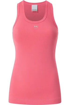 Pinko Camiseta con logo bordado