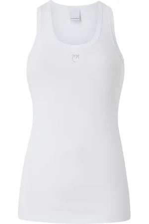 Pinko Camiseta con logo bordado