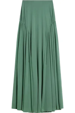 Lanvin Falda larga de tejido jersey