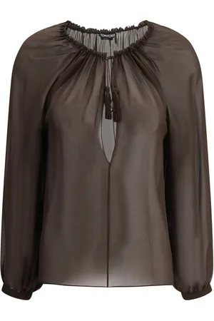 Tom Ford Blusa de seda manga larga