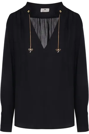 Elisabetta Franchi Blusa con cuello en V