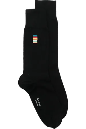 Paul Smith Calcetines con motivo de rayas artísticas