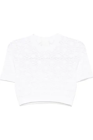 Givenchy Playera corta con monograma 72 en jacquard