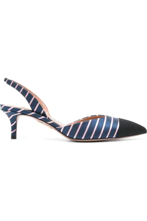 Aquazzura Zapatillas Milanese con tacón de 50mm