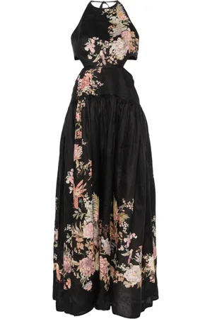 ZIMMERMANN Vestido midi Tallow
