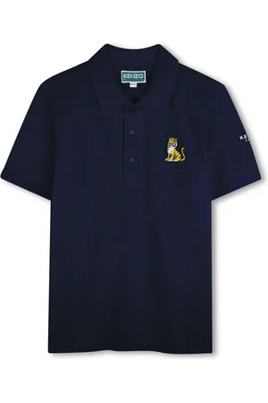 Kenzo Playera tipo polo con logo bordado