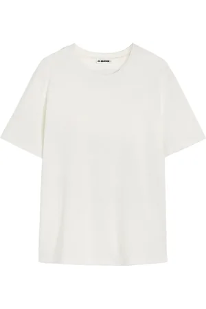 Jil Sander Playera con cuello redondo