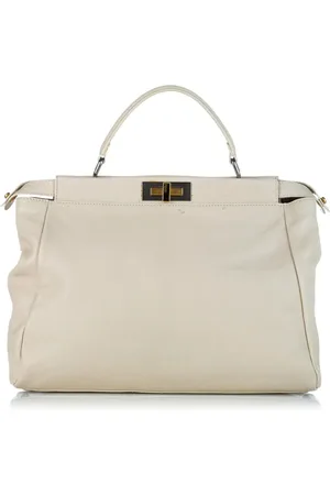 Fendi Bolsa satchel Large Peekaboo Leather