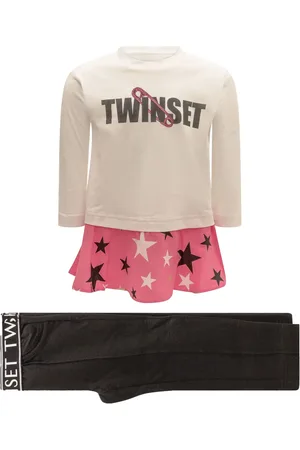 Twin-Set Set de pantalones con de estrellas estampadas