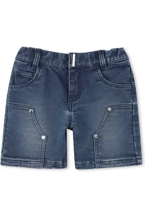 Givenchy Shorts de mezclilla con logo bordado