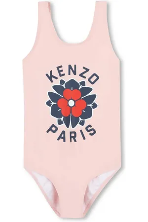 Kenzo Traje de baño con logo estampado