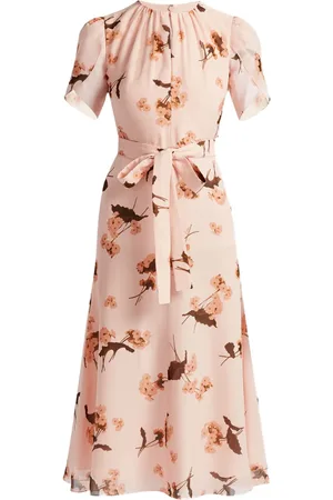 Erdem Vestido midi manga corta
