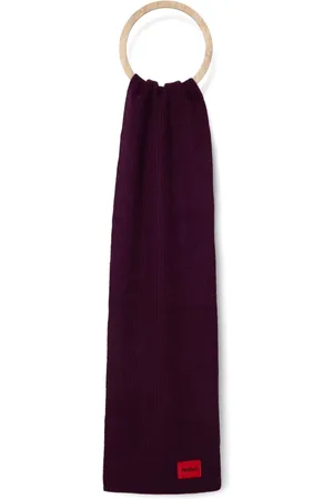 HUGO BOSS Mascada con aplique del logo