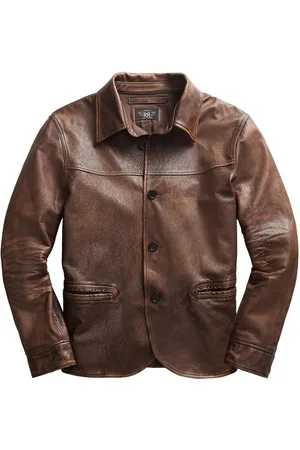 Ralph Lauren Chamarra de cuero