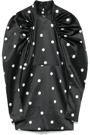ROTATE Vestido corto con efecto satinado