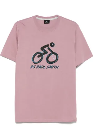 Paul Smith Playera con bicicleta estampada