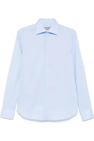 CANALI Camisa de popelina