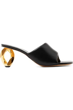 J.W.Anderson Mules con tacón de cadena de 80mm