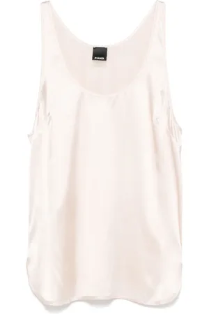 Pinko Camiseta en satén