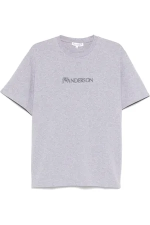 J.W.Anderson Playera con logo afelpado