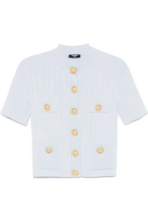 Balmain Cárdigan tejido