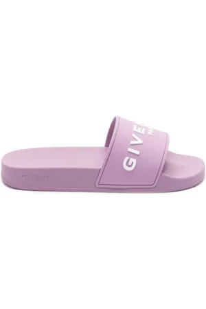 Givenchy Flip flops con aplique del logo