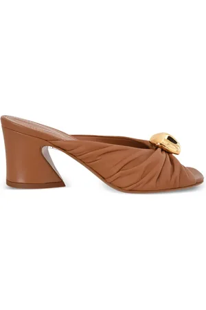 ZIMMERMANN Mules Gleam con tacón de 65mm