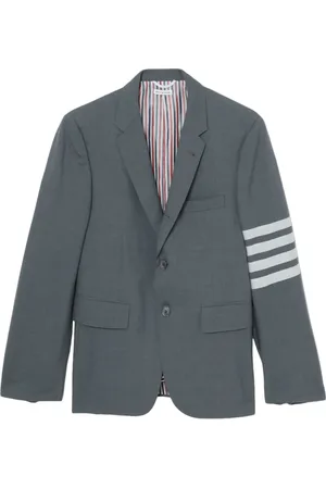Thom Browne Saco con botones y motivo 4-Bar