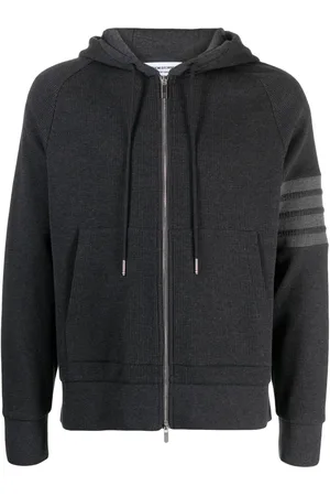 Thom Browne Hoodie con motivo 4-Bar