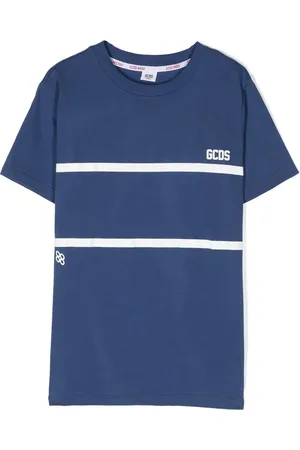 GCDS Playera con logo estampado en el pecho