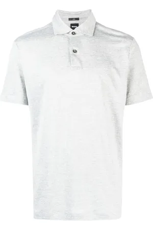 HUGO BOSS Playera tipo polo de piqué