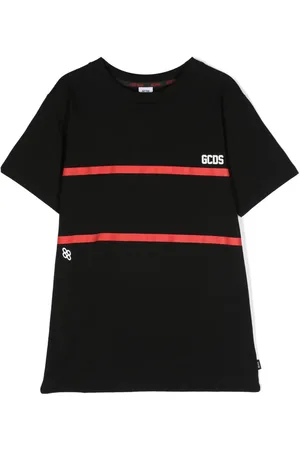 GCDS Playera con logo estampado en el pecho