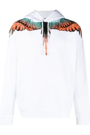MARCELO BURLON Hoodie con motivo Wings