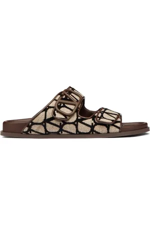 VALENTINO GARAVANI Flip flops Toile Iconographe