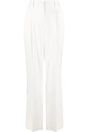 LORENA ANTONIAZZI Pantalones rectos anchos