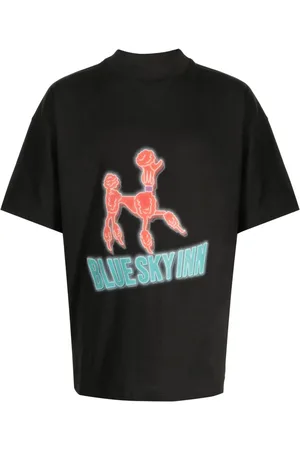 BLUE SKY INN Playera con logo estampado