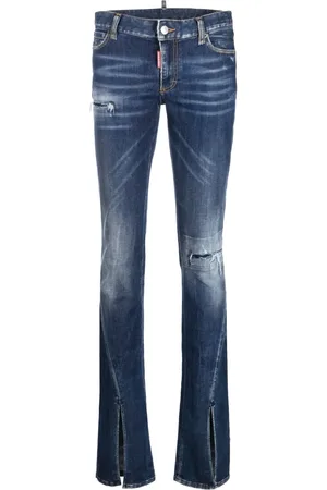 Dsquared2 Skinny jeans con efecto envejecido