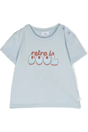 KNOT Playera manga corta con eslogan estampado