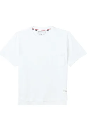 Thom Browne Playera con etiqueta RWB