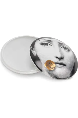 FORNASETTI Caja de cerámica Lina Cavalieri