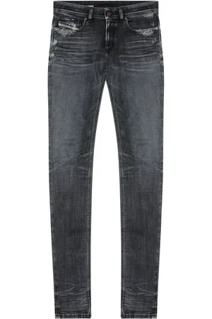Diesel Jeans slim con parche del logo