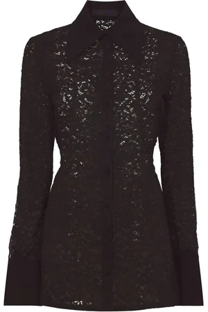Proenza Schouler Camisa con encaje floral