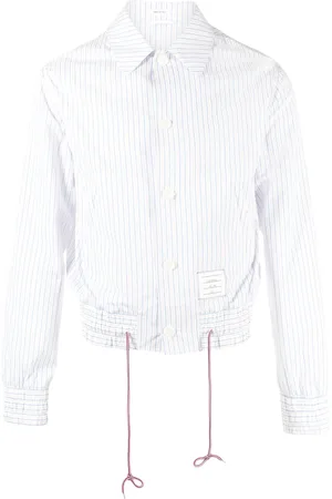 Thom Browne Camisa con motivo de rayas