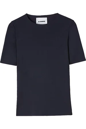 Jil Sander Playera manga corta con cuello redondo