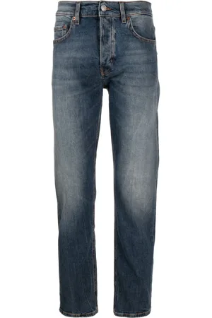 haikure Jeans rectos con efecto lavado