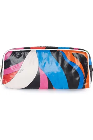Puccini Cosmetiquera con estampado abstracto