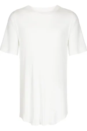 JULIUS Playera con dobladillo curvado