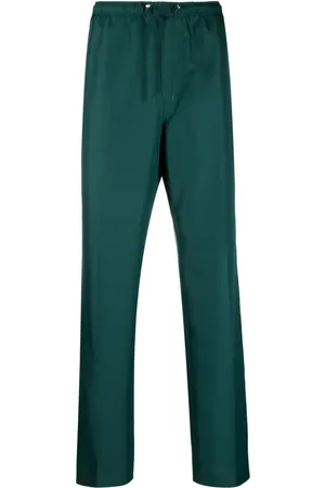 Lanvin Pantalones con rayas laterales y cordones en la pretina