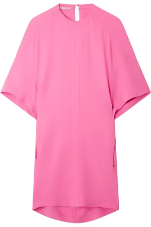 Stella McCartney Vestido estilo playera con mangas acampanadas